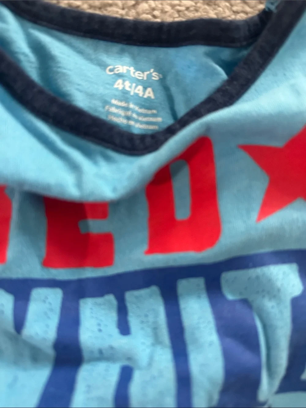 Carter's Boys 5-Pack Tank Tops - Coral, Blue, Green, White, Navy Stripes